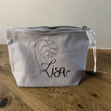 Kleine Kosmetiktasche aus Bio-Baumwolle